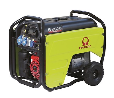 картинка Бензиновый генератор Pramac S8000, 230V, AVR, CONN, DPP от компании Нова Механика